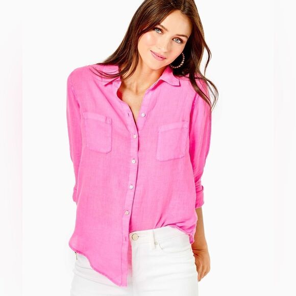SIGRID OLSEN button up blouse Size S D35 - Picture 1 of 6